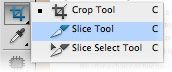 Slice Tool in Adobe Photoshop